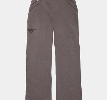 SOFT ARC SWEATPANTS BROWN - GRIT -