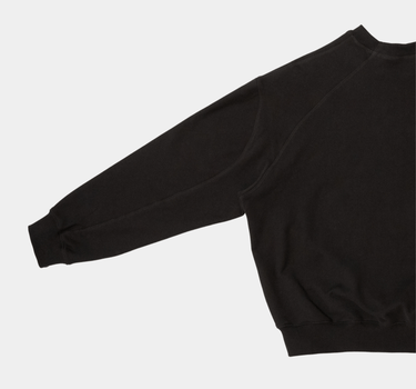 SOFT ARC SWEATSHIRT BLACK - GRIT -