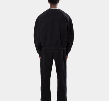 SOFT ARC SWEATSHIRT BLACK - GRIT -