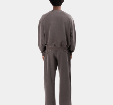SOFT ARC SWEATSHIRT BROWN - GRIT -