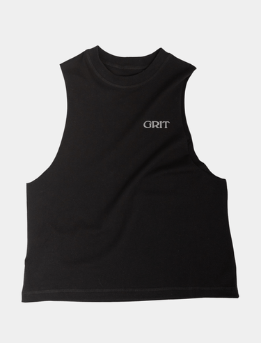 ACTIVE TANK BLACK - GRIT - 