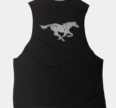 ACTIVE TANK BLACK - GRIT - 