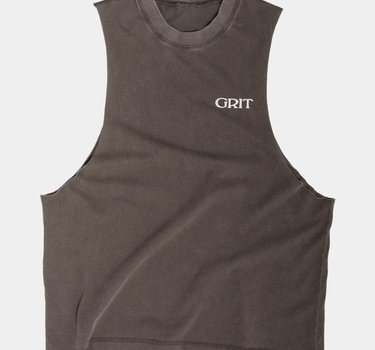 ACTIVE TANK BROWN - GRIT - 