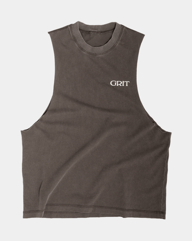 ACTIVE TANK BROWN - GRIT - 