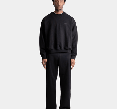 SOFT ARC SWEATSHIRT BLACK - GRIT - 