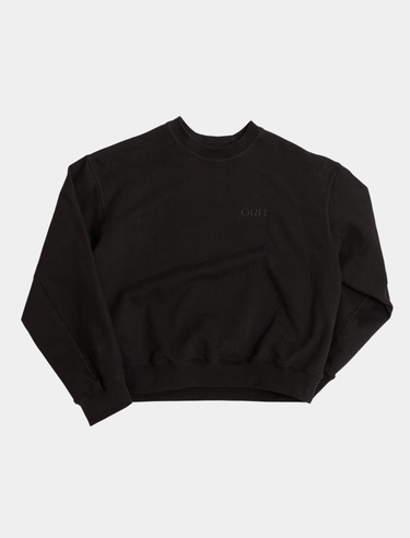 SOFT ARC SWEATSHIRT BLACK - GRIT - 