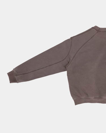 SOFT ARC SWEATSHIRT BROWN - GRIT - 