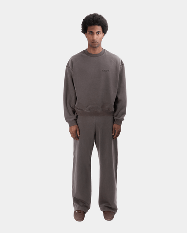 SOFT ARC SWEATSHIRT BROWN - GRIT - 