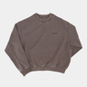 SOFT ARC SWEATSHIRT BROWN - GRIT - 