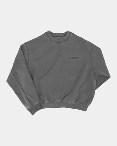 SOFT ARC SWEATSHIRT GREY - GRIT - 